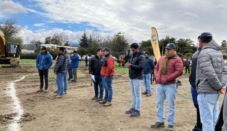 Finning Chile realiza test drive con clientes/as en Rancagua